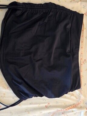 Old Navy Navy Drawstring Mini Skirt
